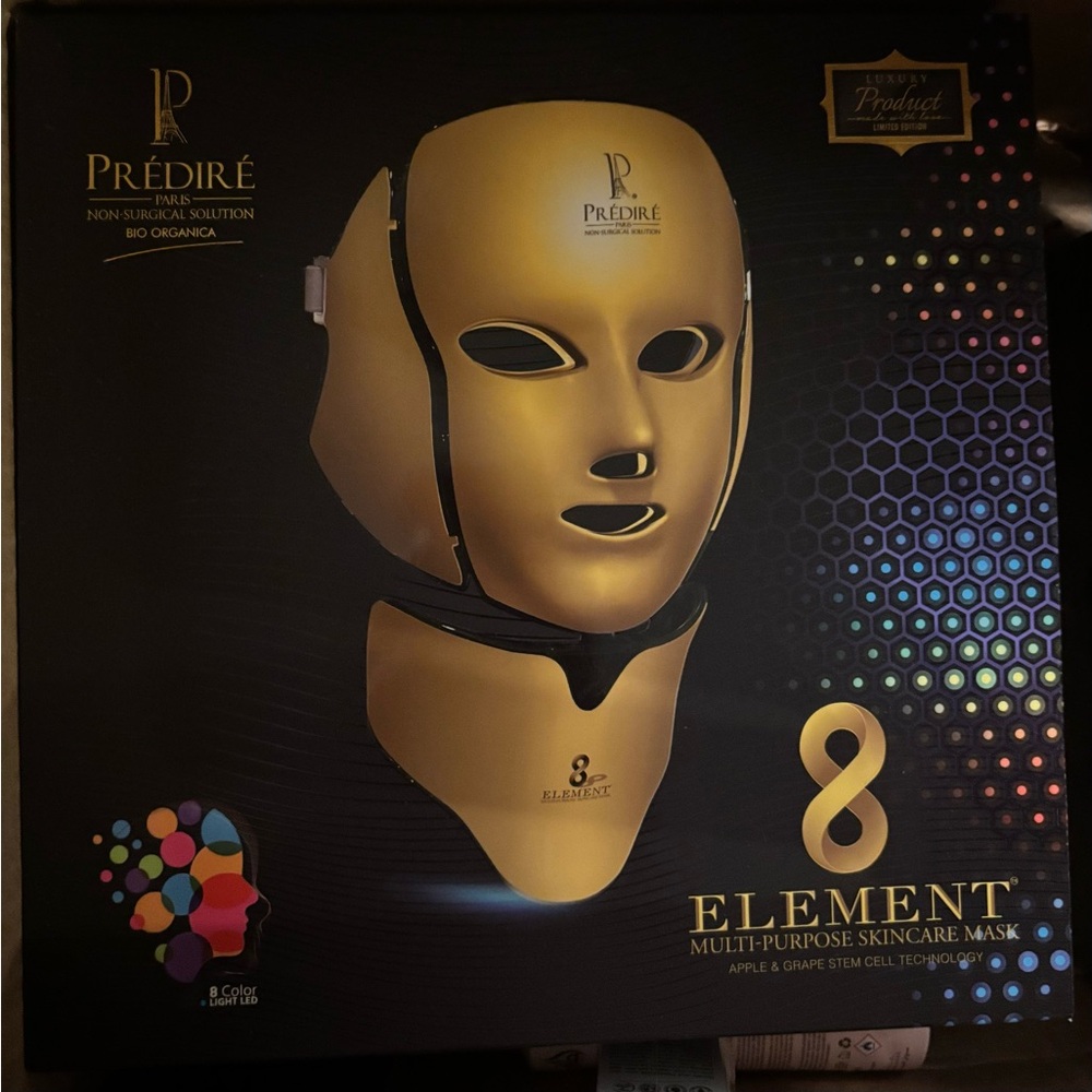 Predire 8 element Gold Multi-Purpose Skincare Mask NIB